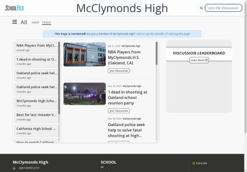 McClymonds High
