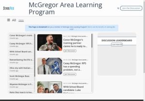 McGregor Area Learning Program