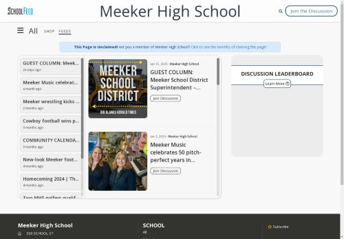 Meeker High School