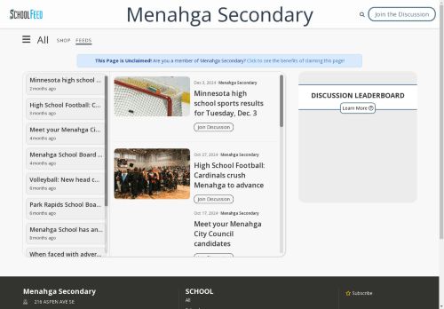 Menahga Secondary