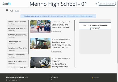 Menno High School - 01