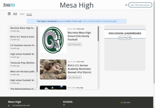 Mesa High