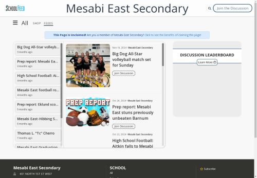 Mesabi East Secondary