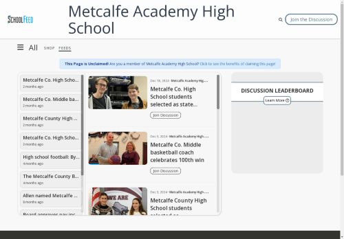 Metcalfe Academy High School