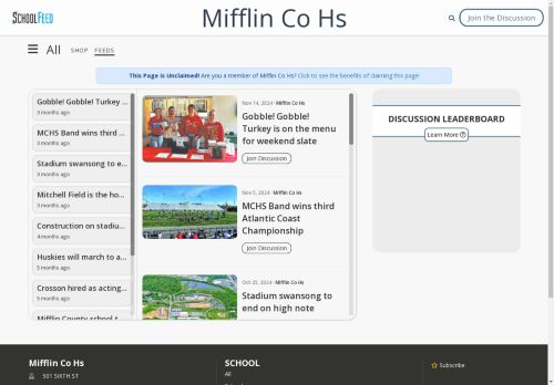 Mifflin Co Hs