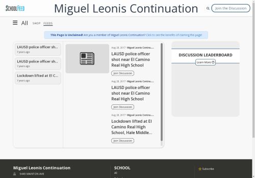 Miguel Leonis Continuation