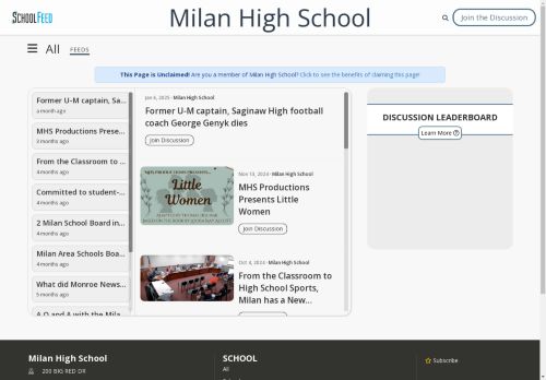 Milan High School