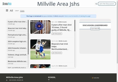 Millville Area Jshs