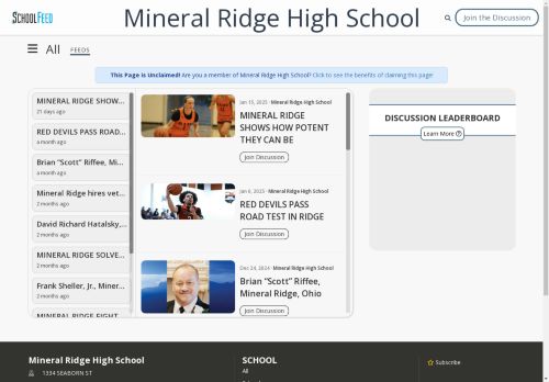 Mineral Ridge High School