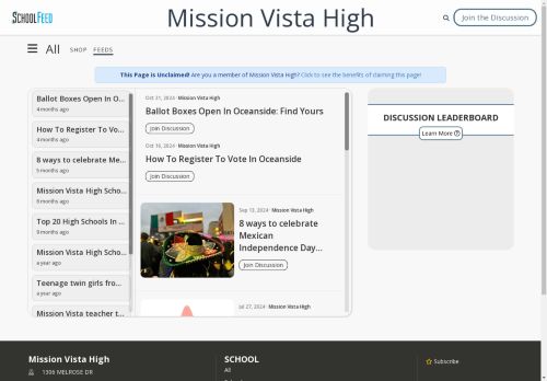 Mission Vista High