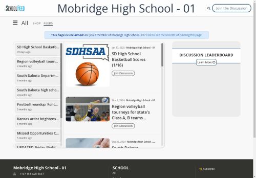 Mobridge High School - 01