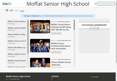 Moffat Senior High School