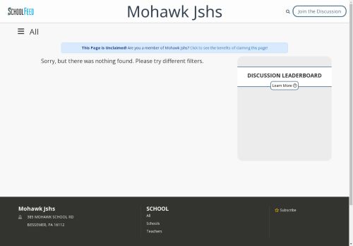 Mohawk Jshs