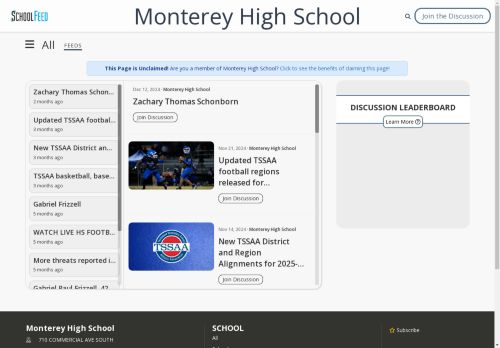 Monterey High School