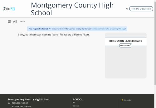 Montgomery County High School