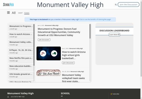 Monument Valley High