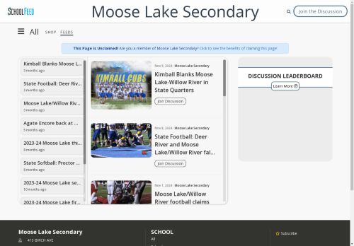 Moose Lake Secondary