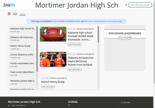 Mortimer Jordan High Sch