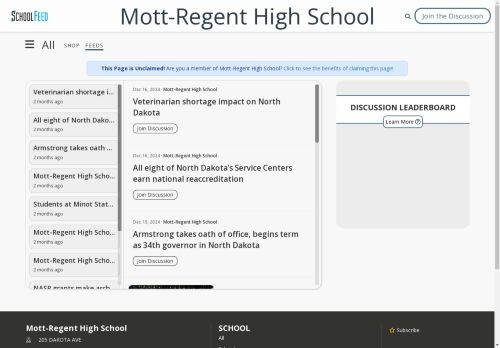 Mott-Regent High School