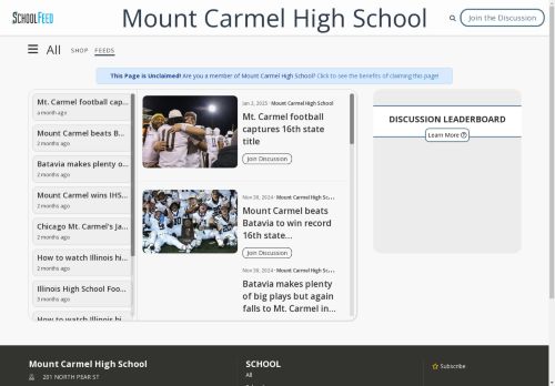 Mount Carmel High School