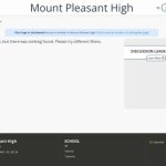 Mount Pleasant High