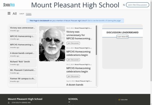 Mount Pleasant High School