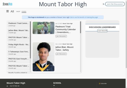 Mount Tabor High