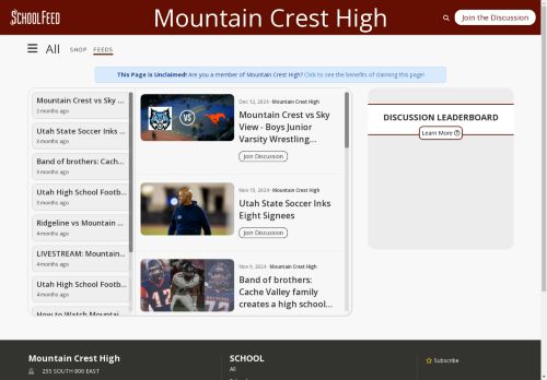 Mountain Crest High