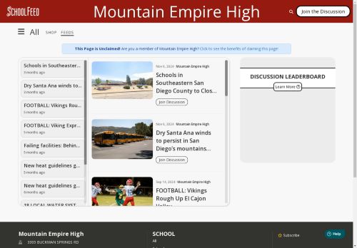Mountain Empire High