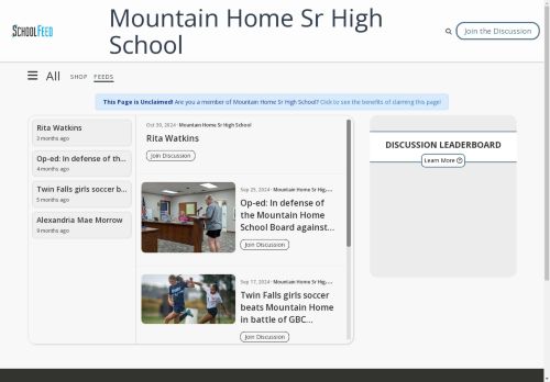 Mountain Home Sr High School