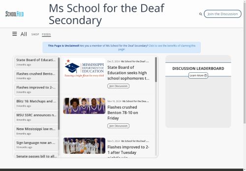 Ms School for the Deaf Secondary