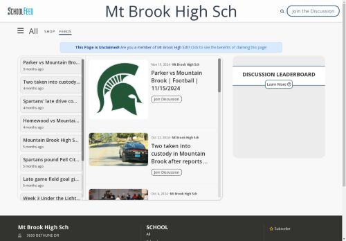 Mt Brook High Sch