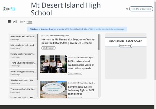 Mt Desert Island High School