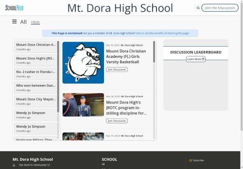 Mt. Dora High School