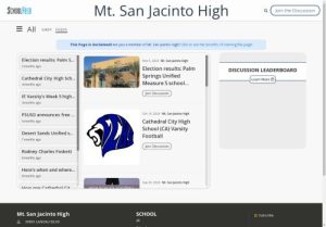 Mt. San Jacinto High