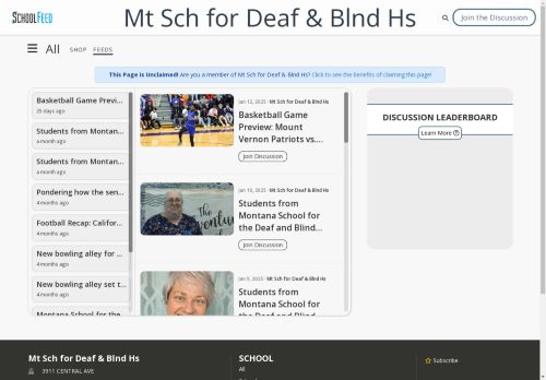 Mt Sch for Deaf & Blnd Hs