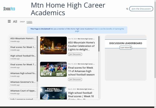 Mtn Home High Career Academics