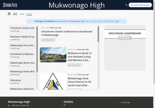 Mukwonago High