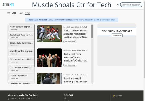 Muscle Shoals Ctr for Tech