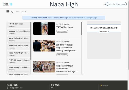 Napa High
