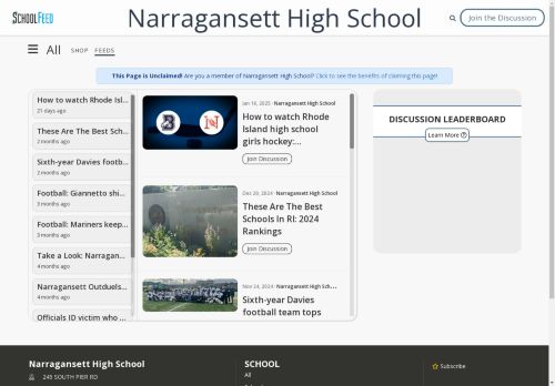 Narragansett High School