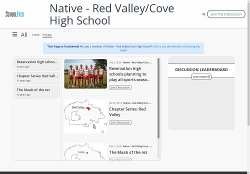 Native - Red Valley/Cove High School
