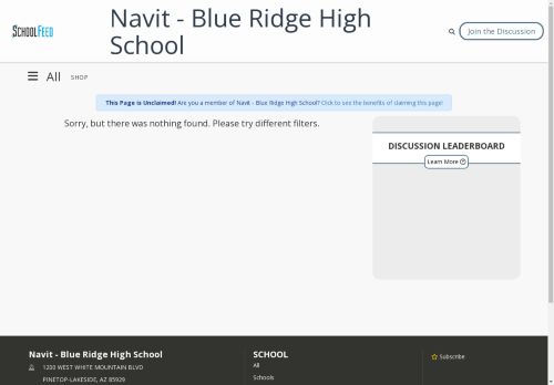 Navit - Blue Ridge High School