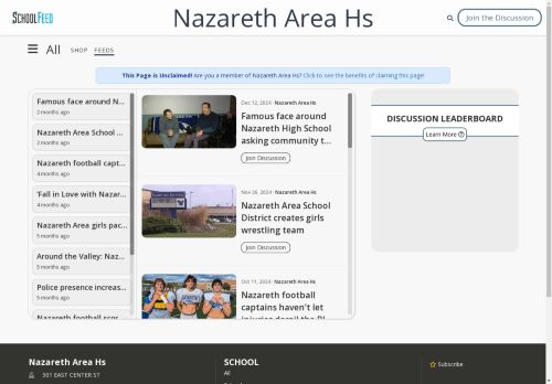 Nazareth Area Hs