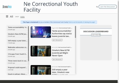 Ne Correctional Youth Facility