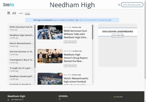 Needham High