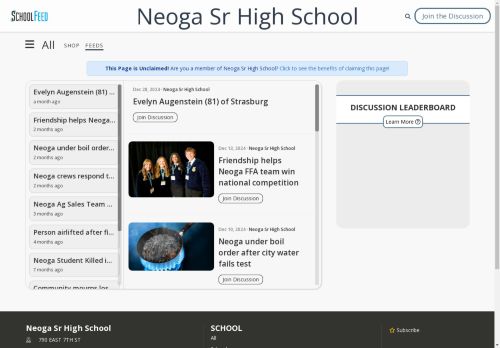 Neoga Sr High School