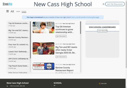 New Cass High School