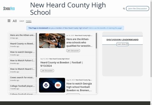 New Heard County High School