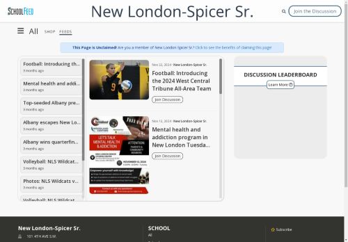 New London-Spicer Sr.